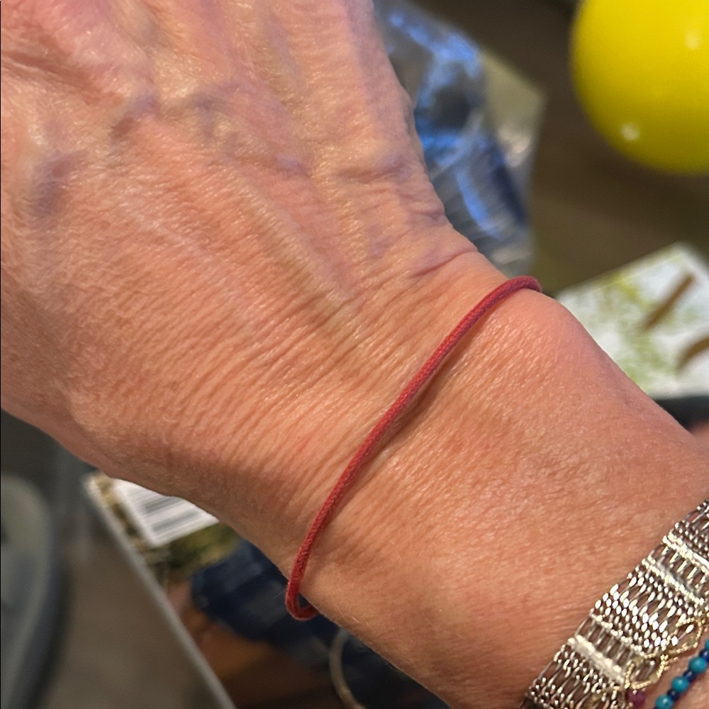 Elegant Red String Bracelet